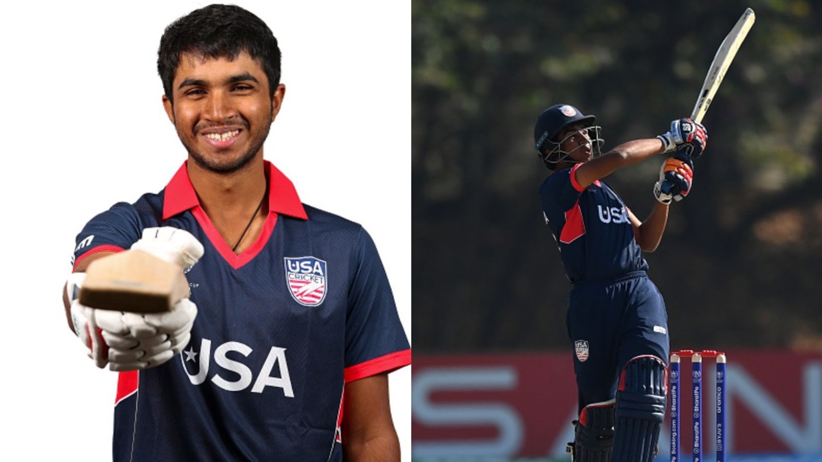USA triumphs over Oman in T20 opener as Saiteja Mukkamalla shines for USNCT Saiteja Mukkamalla of USA Cricket in the frame (via Getty)
