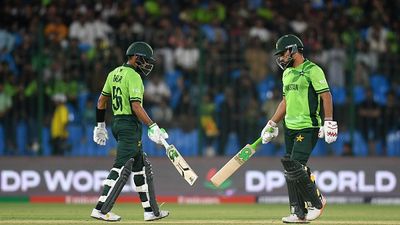 'I myself didn’t know how I got selected for Champions Trophy 2025': Pakistan star's honest confession after 60-run loss against New Zealand Pakistan's Babar Azam and his teammate Khushdil Shah (R) in frame