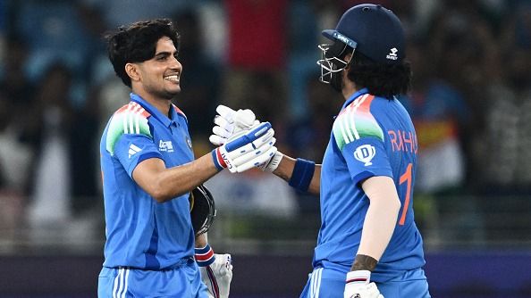 Mohammed Shami's fifer followed by Shubman Gill's record century help India kick off Champions Trophy with 6-wicket win over Bangladesh Shubman Gill and KL Rahul in frame