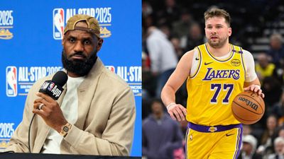 LeBron James shares strong reaction to Luka Doncic's below par showing against the Charlotte Hornets LeBron James shares strong reaction to Luka Doncic's below par showing against the Charlotte Hornets
