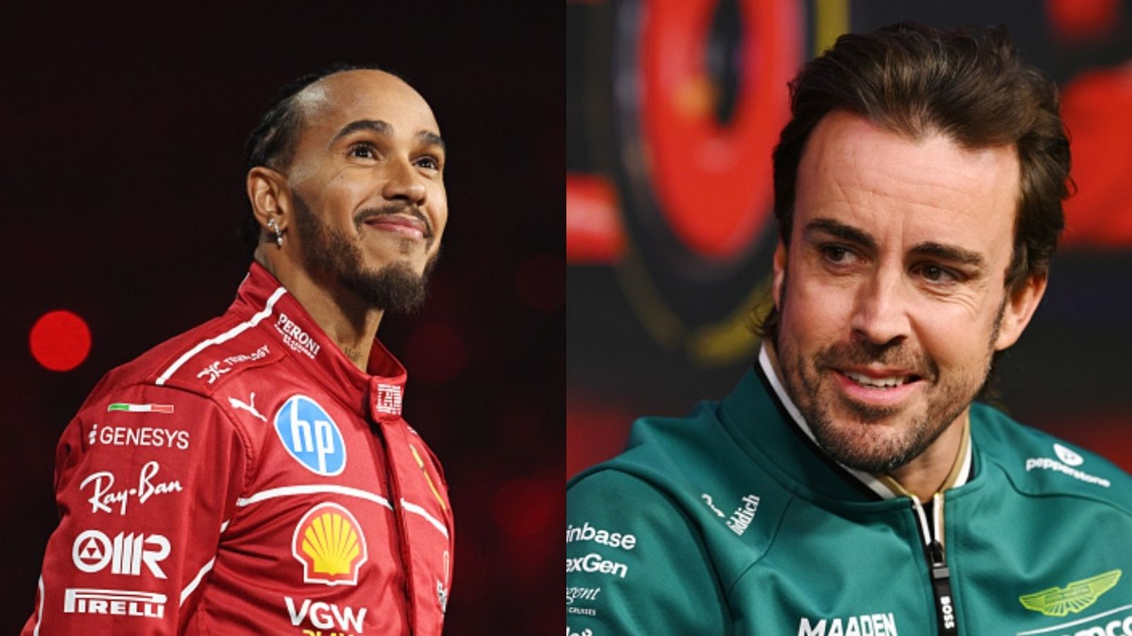 "Don’t know what Lewis Hamilton is going to contribute" Fernando Alonso dismisses Briton's Ferrari switch Lewis Hamilton and Fernando Alonso in the frame (via Getty)