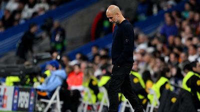 'That’s my plan': Pep Guardiola Opens Up About His Future with Manchester City Following Disappointing Loss Against Real Madrid in Champions League Pep Guardiola in the frame.