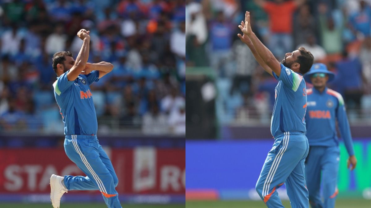 Champions Trophy 2025: Mohammed Shami explains 'flying kiss' celebration after fifer against Bangladesh in Dubai Champions Trophy 2025: Mohammed Shami explains 'flying kiss' celebration after fifer against Bangladesh in Dubai