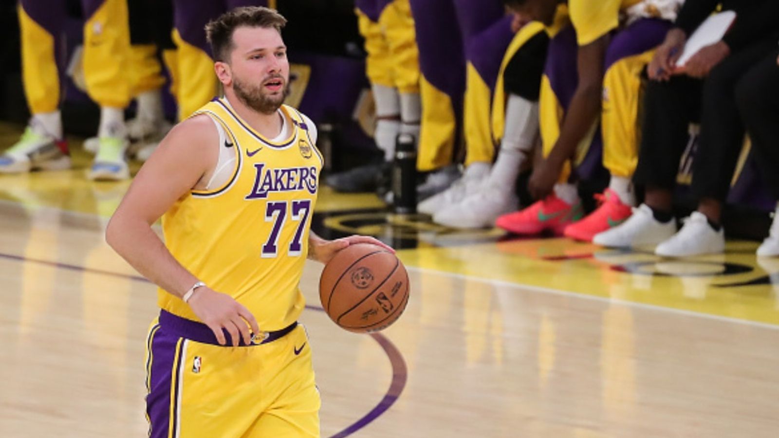 How many points did Luka Doncic score tonight? Lakers vs. Hornets stats Luka Doncic in the frame