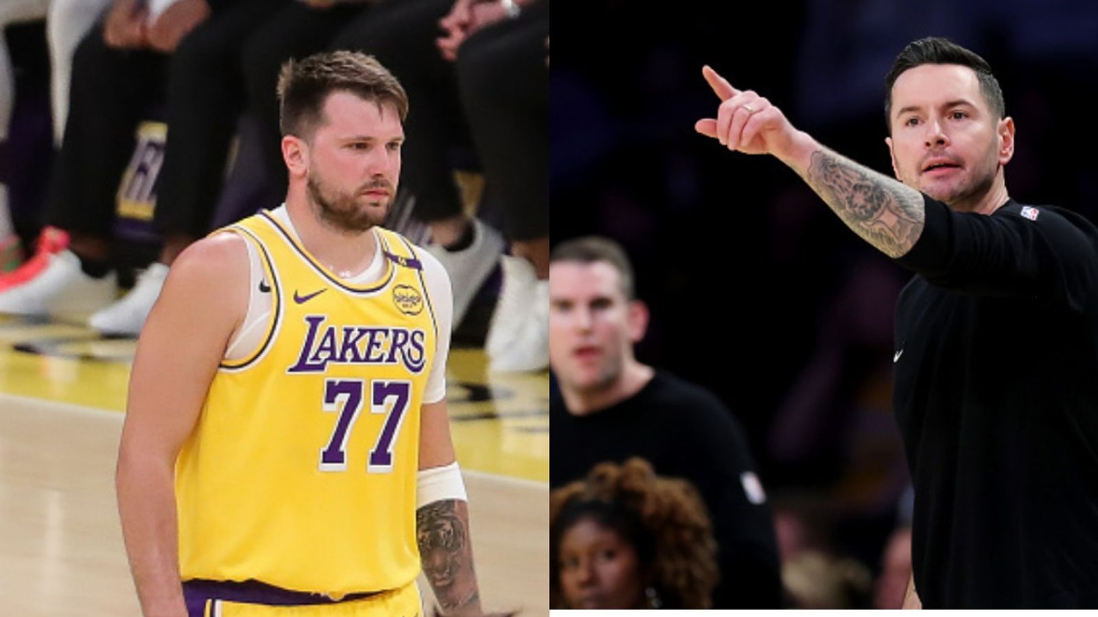'You’ve seen this happen a million times': Lakers Coach JJ Reddick Reveals Ambitious Future Plans For Star Guard Luka Doncic Luka Doncic in the frame.