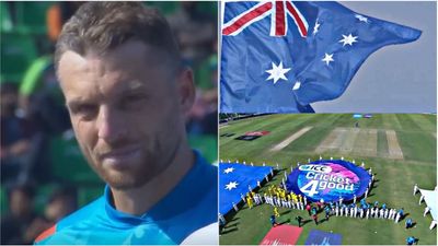 India's national anthem starts playing in Lahore's Gaddafi Stadium ahead of Australia vs England Champions Trophy 2025 clash; video goes viral Jos Buttler
