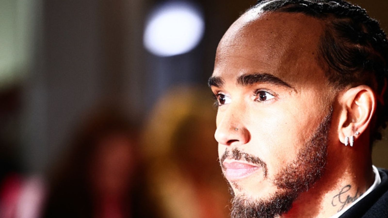 Lewis Hamilton already asking for changes in his Ferrari after the car’s recent shakedown Lewis Hamilton in the frame (via Getty)