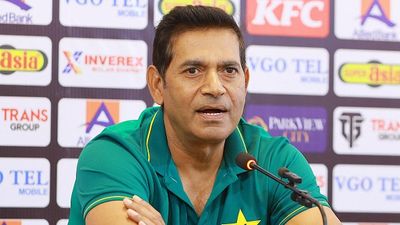 Pakistan coach downplays Fakhar Zaman's absence from IND vs PAK clash in Champions Trophy, says ' can't depend on one player..' Pakistan's head coach Aaqib Javed in frame