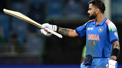 Virat Kohli's historic 51st ODI century leads India to Champions Trophy semi-final with 6-wicket win over Pakistan India's Virat Kohli celebrating his 51st ODI century