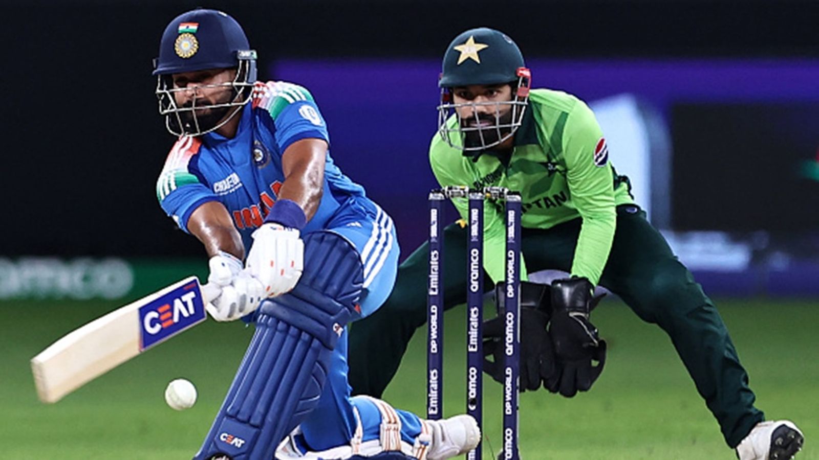 Victory would've tasted better in Lahore or Karachi? Shreyas Iyer says 'I've never played a single game in Pakistan so...' India's Shreyas Iyer (L) plays a shot as Pakistan's wicketkeeper captain Mohammad Rizwan watches during the ICC Champions Trophy match at the Dubai International Stadium in Dubai on February 23, 2025.