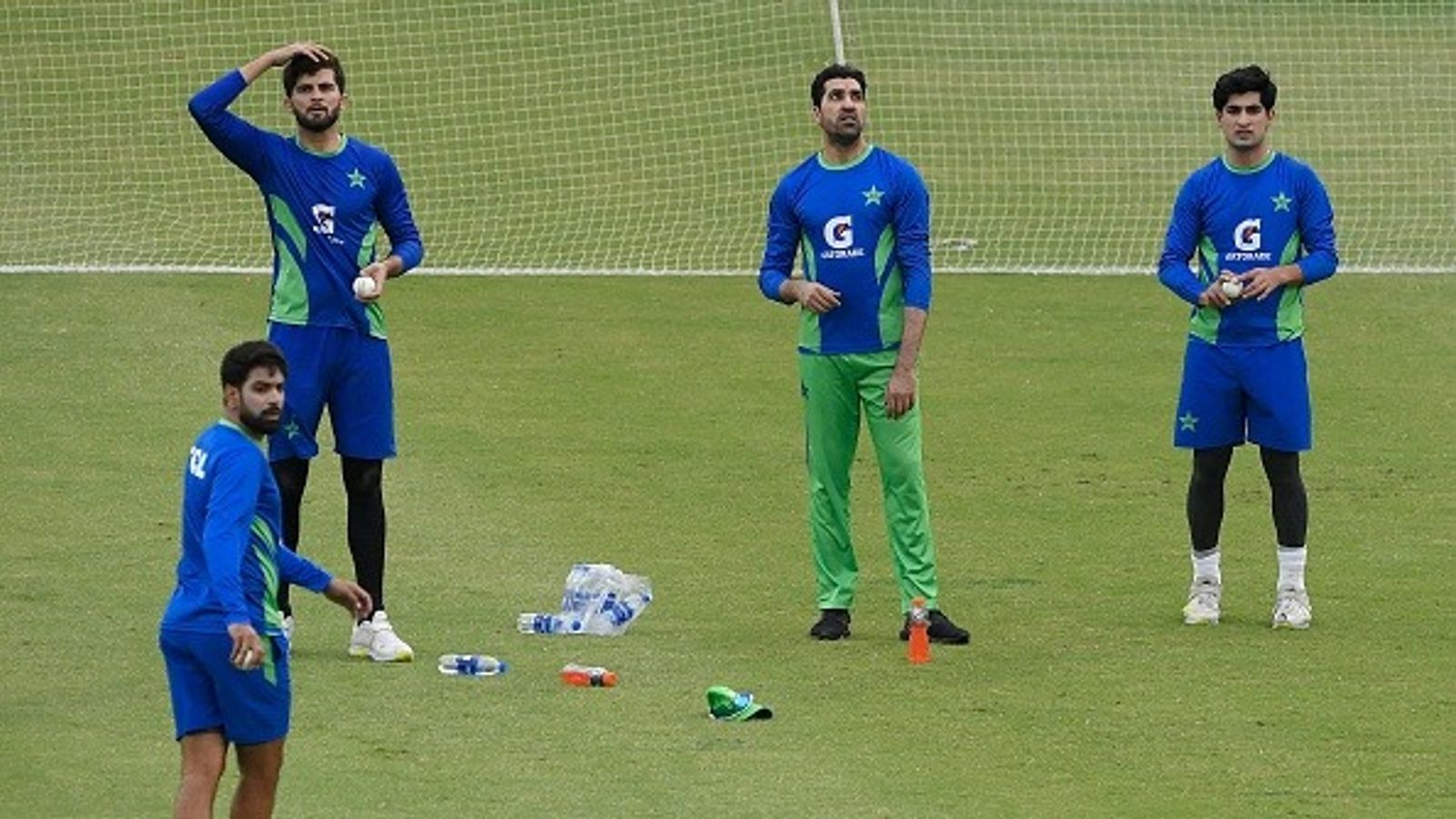 'Give opportunities to other bowlers...': Ex-Pakistan captain gives bold suggestion to PCB after team's humiliating loss against India Pakistan's Haris Rauf, Shaheen Shah Afridi and Naseem Shah in a practice session