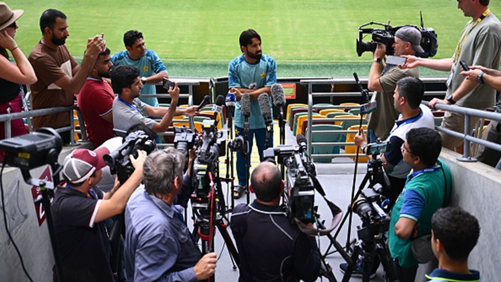 Mohammad Rizwan's reacts to former cricketers' harsh criticism of Pakistan playing XI vs India, says 'In ODIs you can't have five genuine bowlers' Pakistan's captain Mohammad Rizwan gestures at the end of the ICC Champions Trophy ODI match against India at the Dubai International Stadium on February 23, 2025.