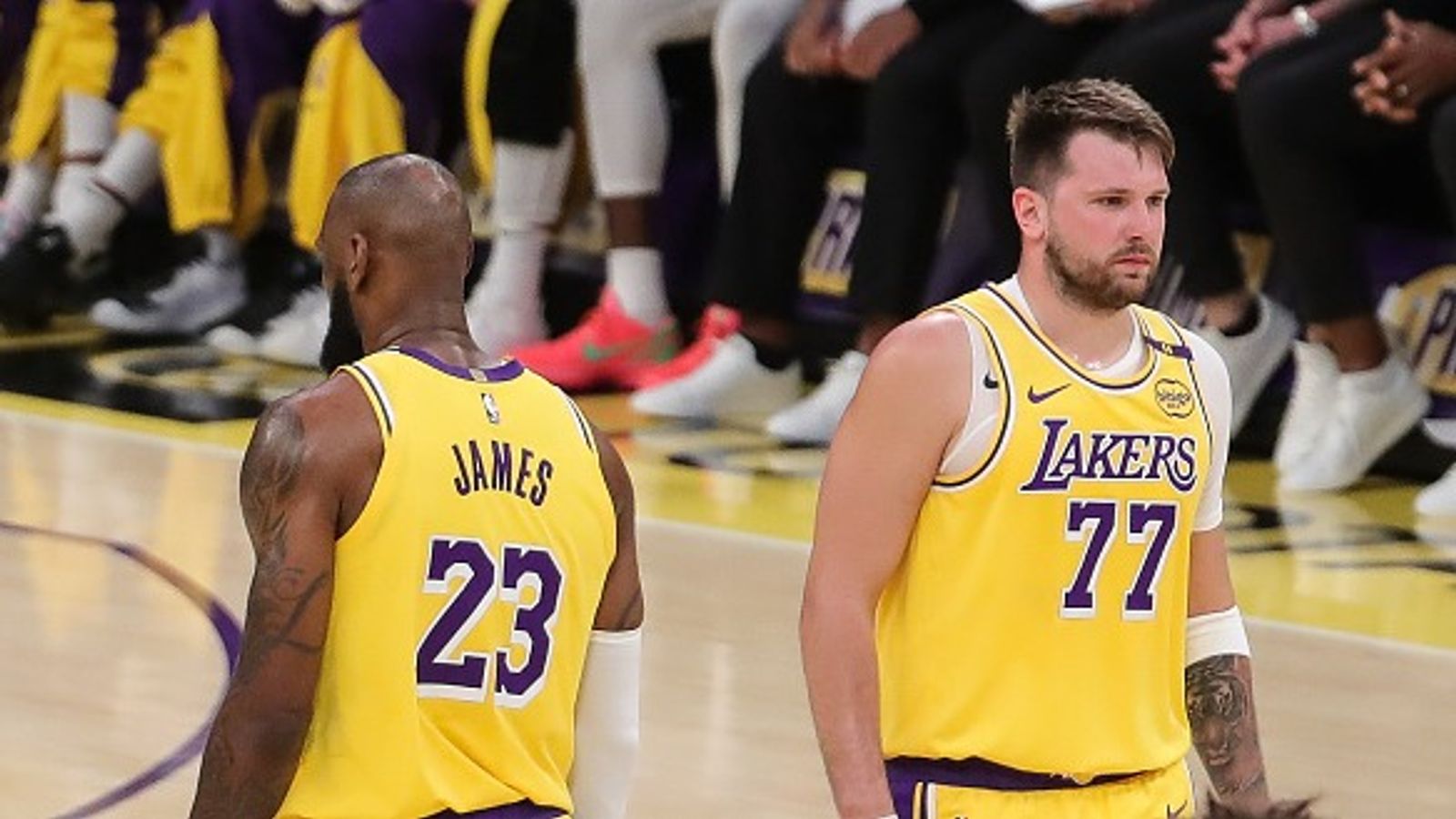 Luka Doncic Reveals Lakers' Massive Ambition After Rare Win Over Nikola Jokic's Nuggets, 'I think we have the...' Luka Doncic and LeBron James in the frame.
