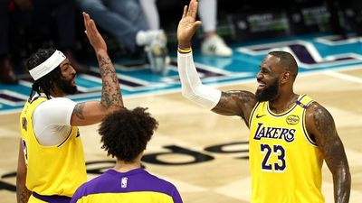NBA Trade News: Lakers Team Governor Makes Massive Revelation About the Bold Call of Trading 'Rock-Solid Player' Anthony Davis to Mavericks Anthony Davis and LeBron James in the frame.