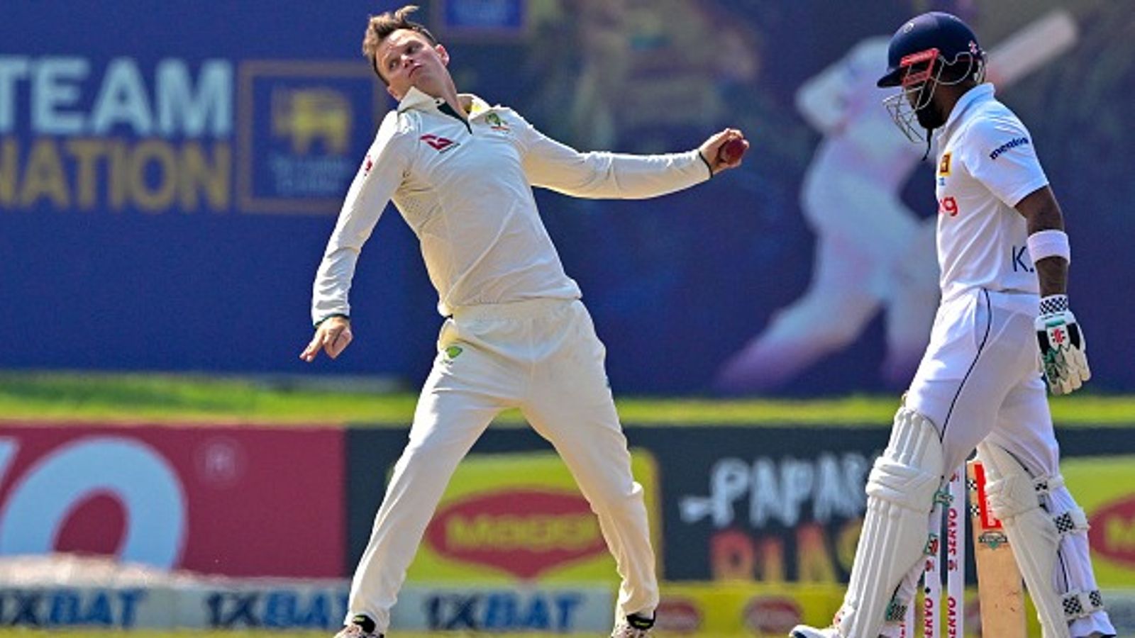 ICC comes up with final verdict on Matthew Kuhnemann after star Australia spinner was suspected of illegal bowling action Matthew Kuhnemann bowls during the fourth day of the second Test cricket match between Sri Lanka and Australia