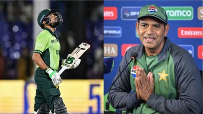 'What options do we have other than Babar Azam?': Pakistan head coach breaks silence on questions around Champions Trophy squad selection Pakistan's star batter Babar Azam (L) and interim head coach Aaqib Javed in frame