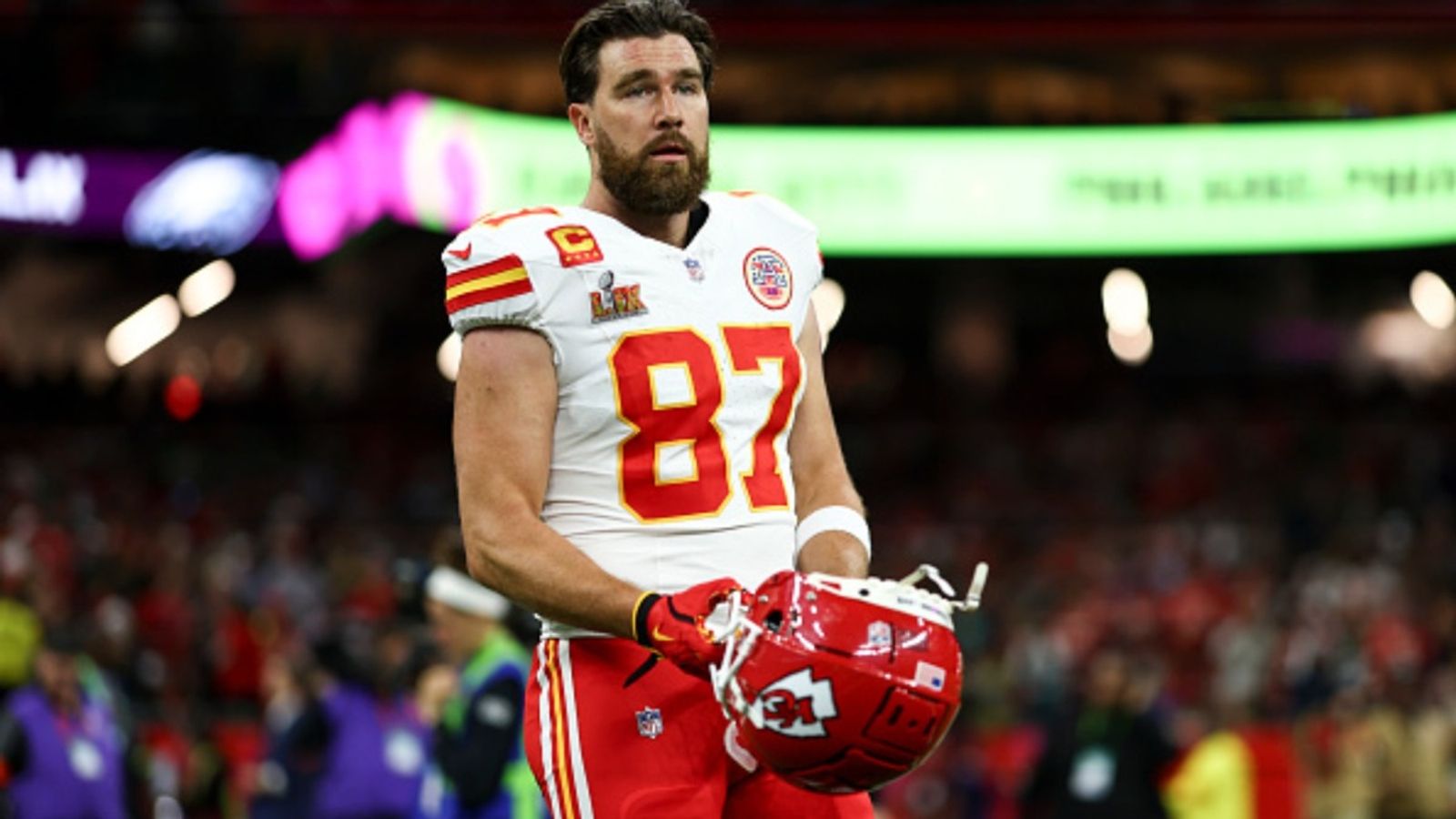 Travis Kelce could score big with one final season amid retirement speculation Travis Kelce in the frame (via Getty)