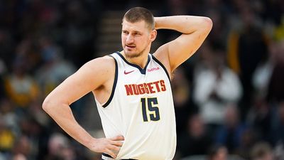 Nikola Jokic Injury Report: Will the Nuggets' Star Center Play Tonight Against the Bucks? Nikola Jokic in the frame.