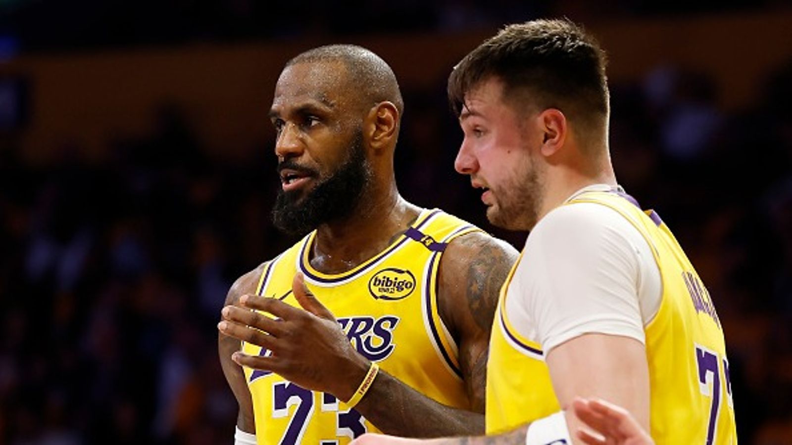 NBA Trade Rumor: Lakers Targeting Timberwolves' Star Center to Create New Trio with LeBron James and Luka Doncic LeBron James and Luka Doncic in the frame.