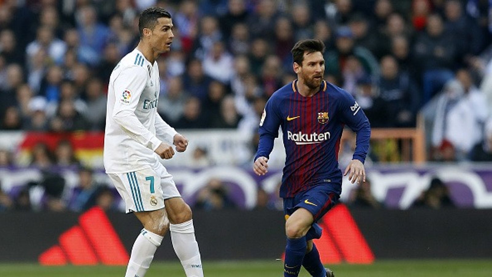 'He's been in the Messi and Ronaldo era': Former Chelsea Player Explains Why Liverpool's Top Scorer Has Never Won Ballon d'Or Cristiano Ronaldo and Lionel Messi in the frame.