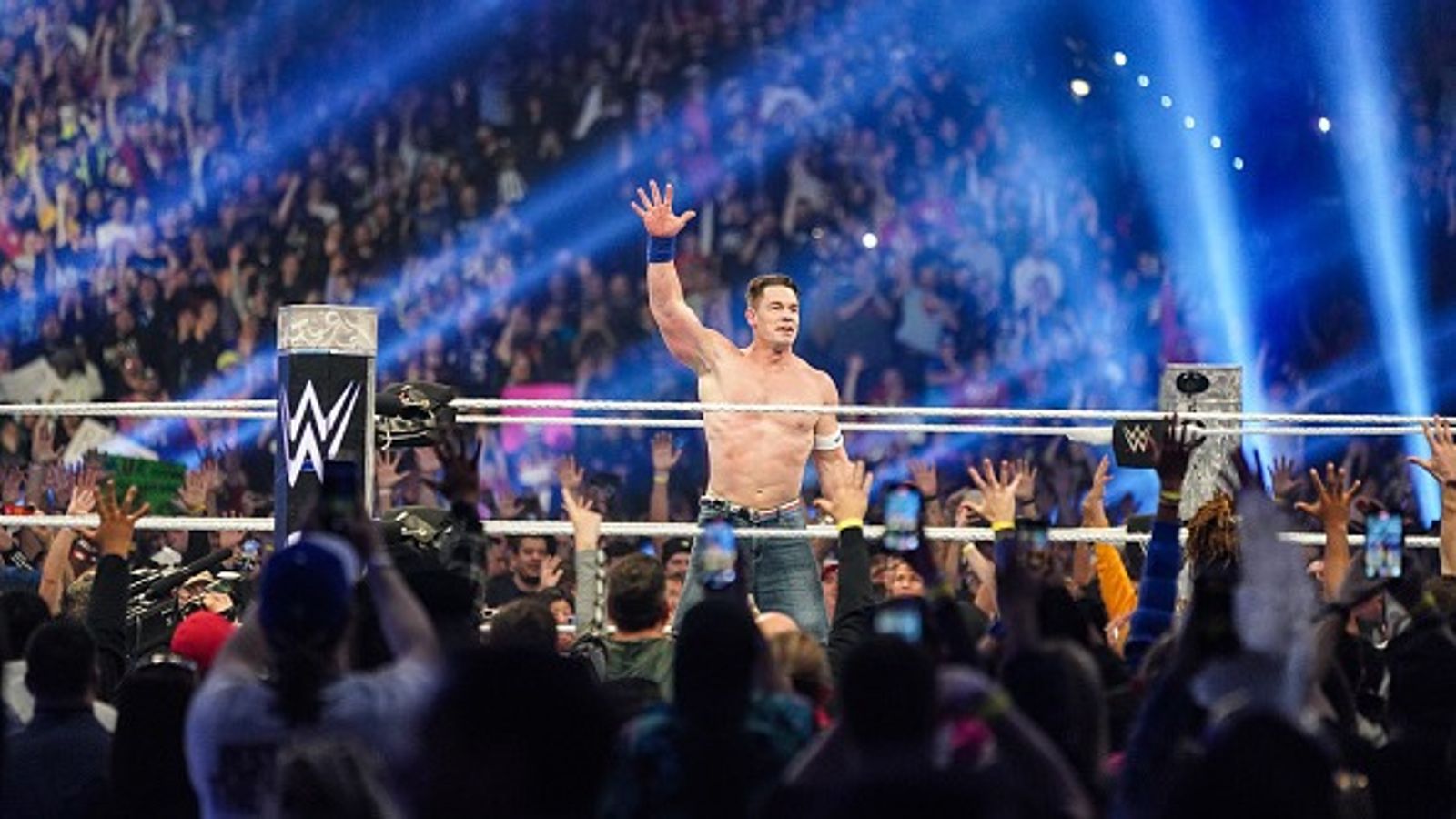 WWE Elimination Chamber 2025 Live Streaming: How to watch the WWE event in India, USA, UK, and Australia? John Cena in the frame.