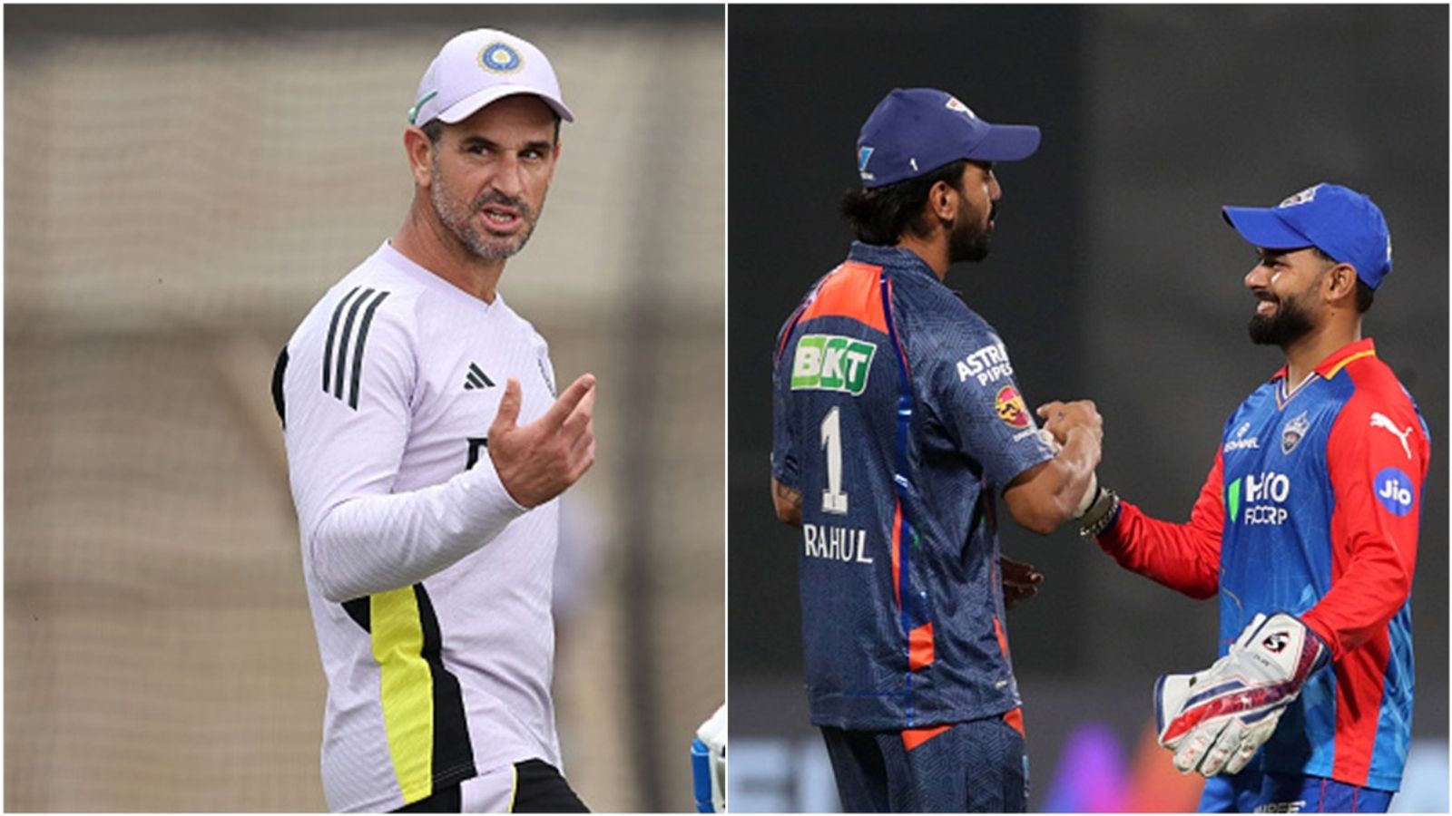 'It's been very hard on Rishabh Pant not playing. But that's...': India's assistant coach on selection Pant vs Rahul selection headache in Champions Trophy 2025 India's assistant coach Ryan ten Doeschate; KL Rahul and Rishabh Pant during IPL 2024.