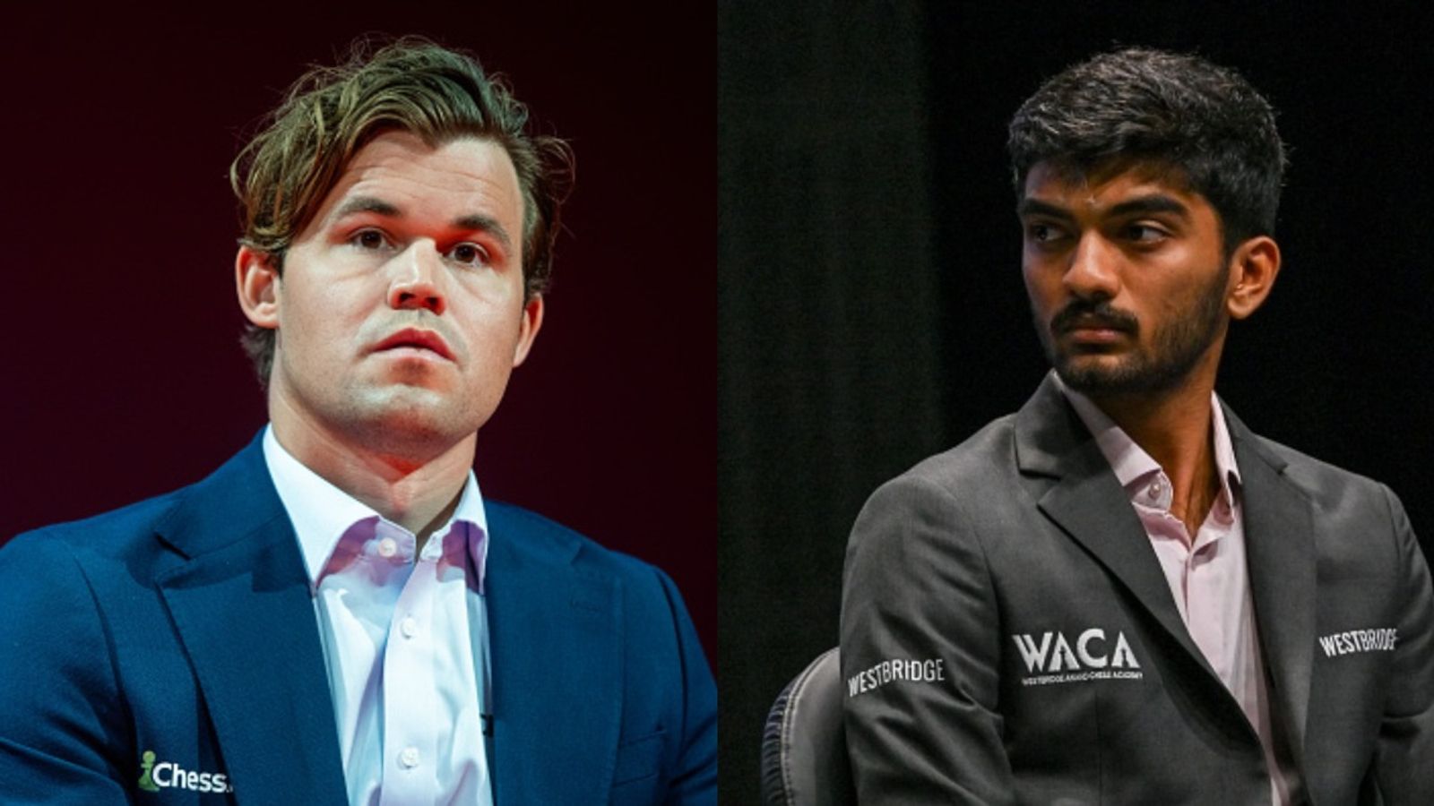 D Gukesh aims for revenge against Magnus Carlsen in an attempt to turn his fate around D Gukesh and Magnus Carlsen in the frame (via Getty)