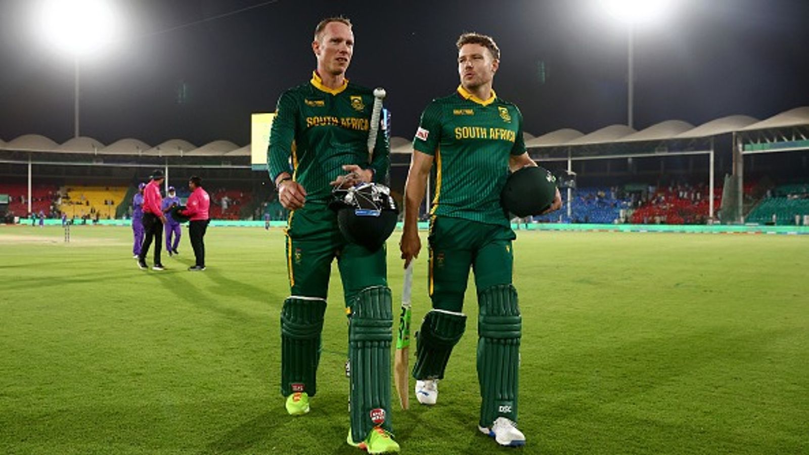 South Africa demolish England by 7 wickets, eliminate Afghanistan to seal top spot in Group B Rassie van der Dussen and David Miller in frame