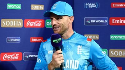 Jos Buttler addresses England cricket's future after embarrassing end to Champions Trophy campaign, says 'sure Brendon and the guys at the top will..' Jos Buttler during SA vs ENG's post-match presentation