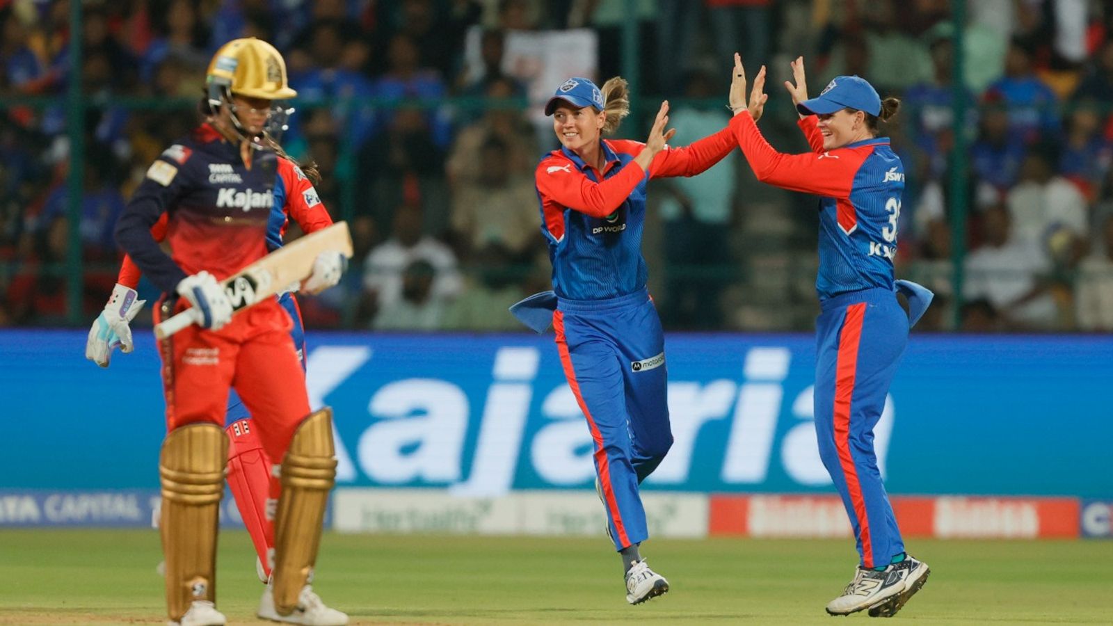 Delhi Capitals hammer Royal Challengers Bengaluru by 9 wickets to become first team to qualify for WPL 2025 semi-finals Delhi Capitals beat Royal Challengers Bengaluru