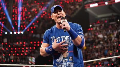John Cena makes a major announcement ahead of final WWE Elimination Chamber match says, 'To secure my final WrestleMania main event , Tonight i walk...' John Cena in the frame