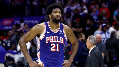 76ers to reportedly force Joel Embiid into 'medical retirement' after his season ending knee injury Joel Embiid in the frame