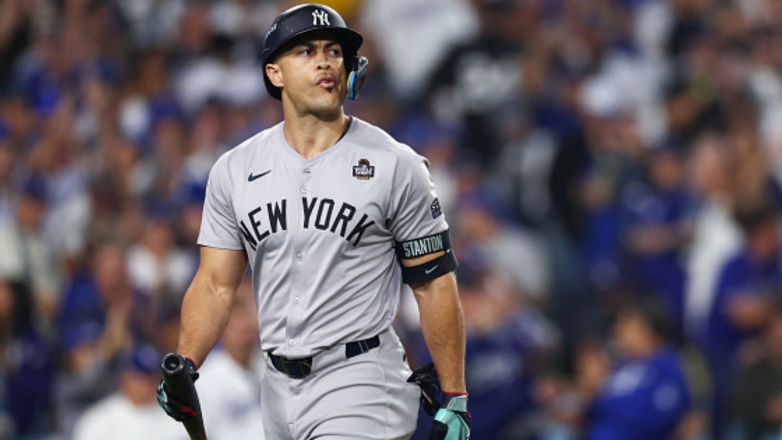Giancarlo Stanton hits a setback: Yankees Slugger to begin 2025 on IL with Elbow Injury Giancarlo Stanton in the frame