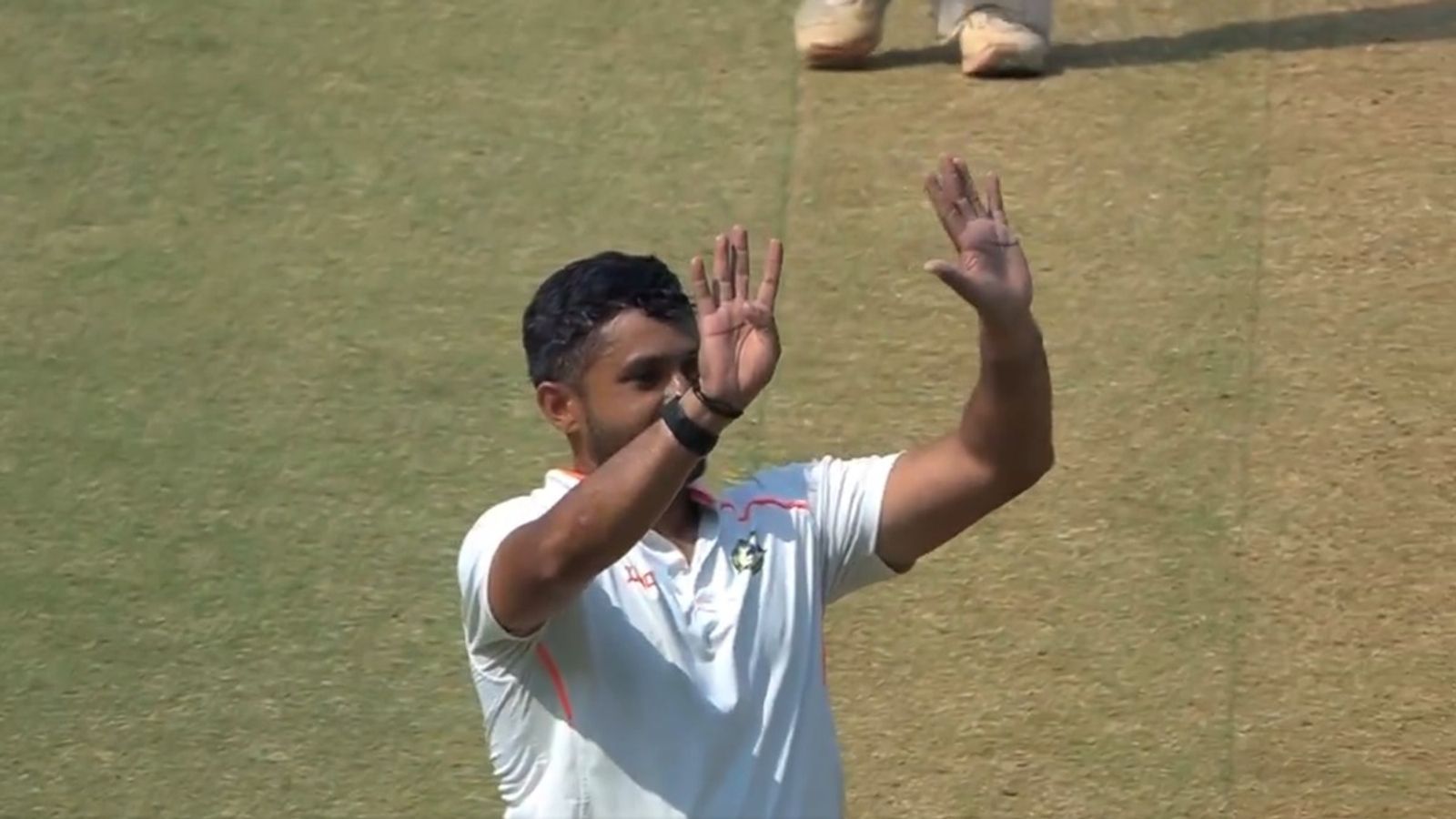 'You can take it however you want': Karun Nair opens up on 'nine' celebration, gives honest reply to queries of probable Test recall for England tour Karun Nair celebrates his century in Ranji Trophy 2024-25 final.