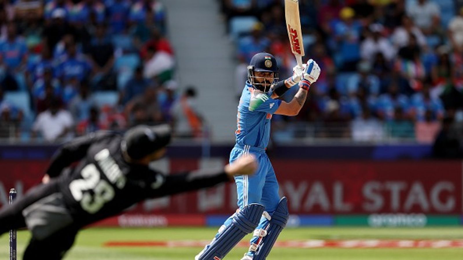 Virat Kohli fans slam electronic company Philips instead of Glenn Phillips after New Zealand star takes gravity-defying catch of Indian maestro Glenn Phillips take Virat Kohli's catch