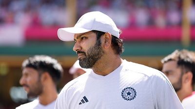 Did Rohit Sharma drop himself as PR stunt? Ex-India star's massive statement on Rohit's decision in Sydney Test Rohit Sharma of India looks on during the presentations after day three of the Fifth Men's Test Match in the series between Australia and India at Sydney Cricket Ground