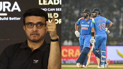 'No matter who is on the opposite side...': Sourav Ganguly's take on Rohit Sharma-led India ahead of Champions Trophy 2025 semifinal Sourav Ganguly alongside Rohit Sharma and Virat Kohli