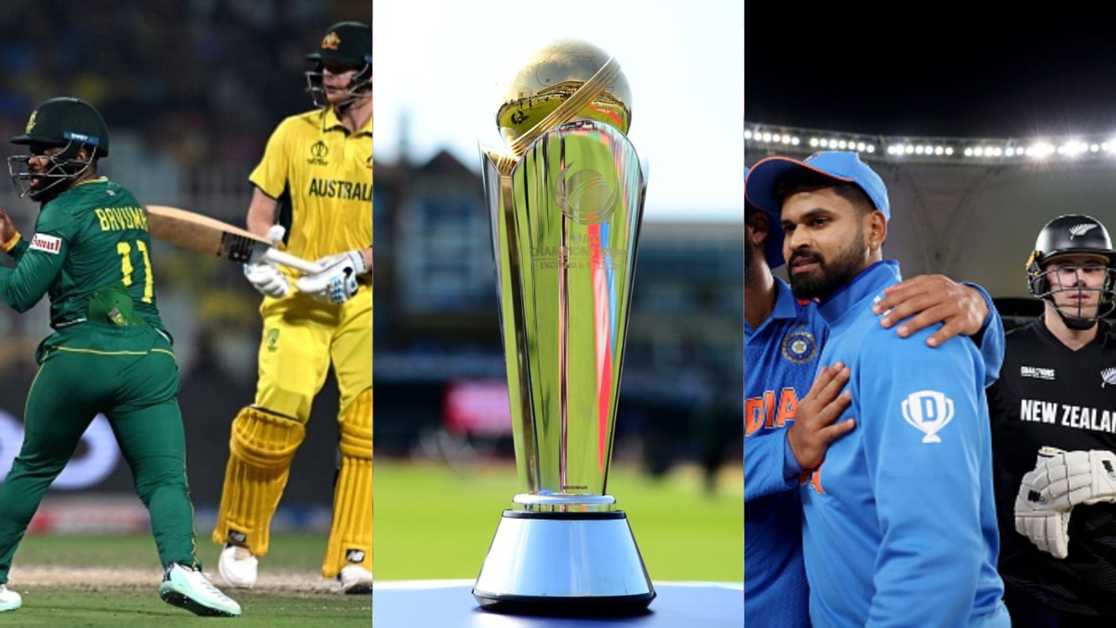 Champions Trophy 2025 semifinal: What happens if India vs Australia or South Africa vs New Zealand clash get wash out? Champions Trophy semifinalists