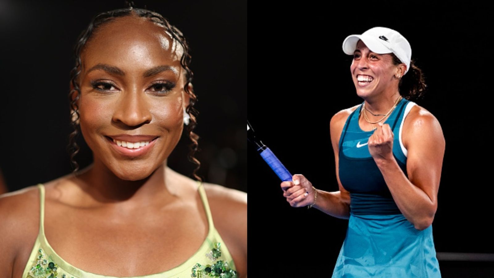 Coco Gauff’s adorable Oscar announcement sparks reactions from Madison Keys and more Coco Gauff and Madison Keys in the frame (via Getty)