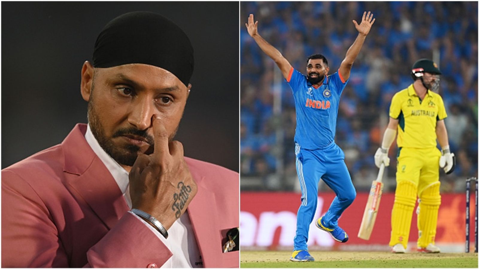 'Shami saab, bahut ho gaya Travis Head ka kaam, now don't...': Harbhajan Singh's direct message to India pacer ahead of Champions Trophy 2025 semifinal Cricketer-turned-commentator Harbhajan Singh; India pacer Mohammed Shami appeals against Travis Head in ODI World Cup 2023 final.