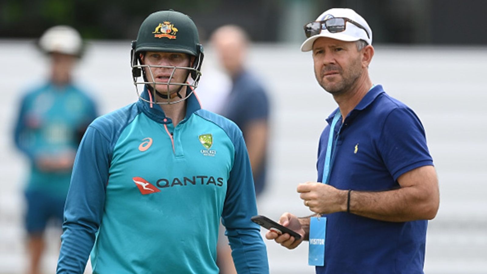 'Like he did in IPL...': Ricky Ponting names batter with ODI average of 14 as injured opener Matthew Short's replacement for Champions Trophy 2025 semifinal vs India Ricky Ponting talks to Steve Smith during a training session at Lord's Cricket Ground on June 26, 2023 in London, England.