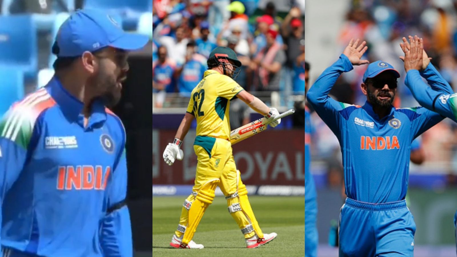 WATCH: Virat Kohli's animated celebration after Travis Head's dismissal during Champions Trophy semifinal goes viral Virat Kohli wild celebration after Travis Head's wicket in India vs Australia Champions Trophy clash