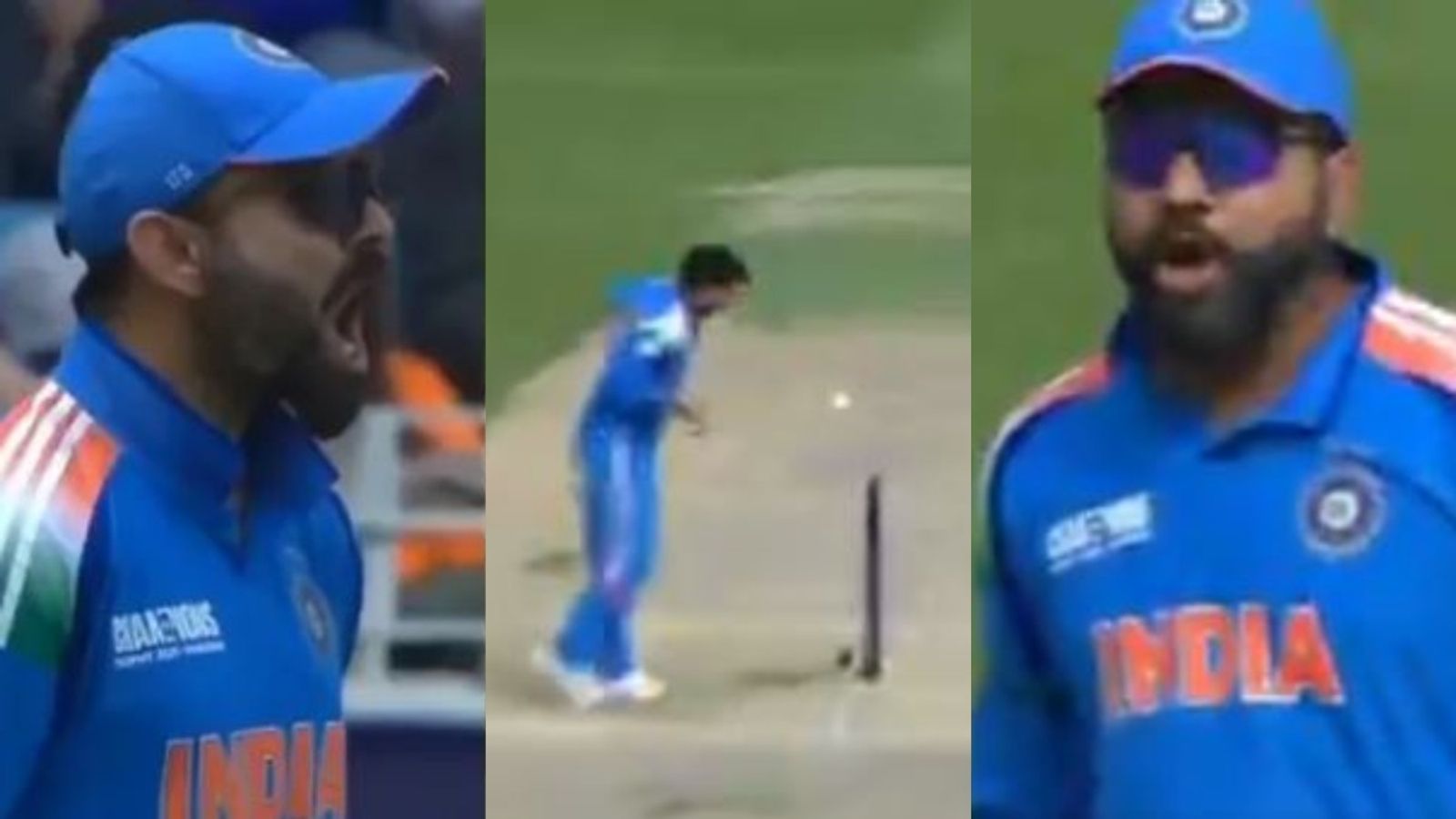 Watch: Furious Virat Kohli, Rohit Sharma give Kuldeep Yadav a mouthful for doing this during IND vs AUS Champions Trophy semis, video goes viral Virat Kohli and Rohit Sharma lost his cool at Kuldeep Yadav during IND vs AUS Champions Trophy semifinal clash