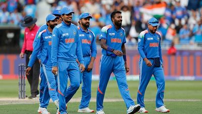 Massive injury scare for Team India right ahead of Champions Trophy final, star player gets badly injured during IND vs AUS semifinal clash India's Hardik Pandya (2R) celebrates after taking the wicket of New Zealand's Rachin Ravindra during Champions Trophy clash