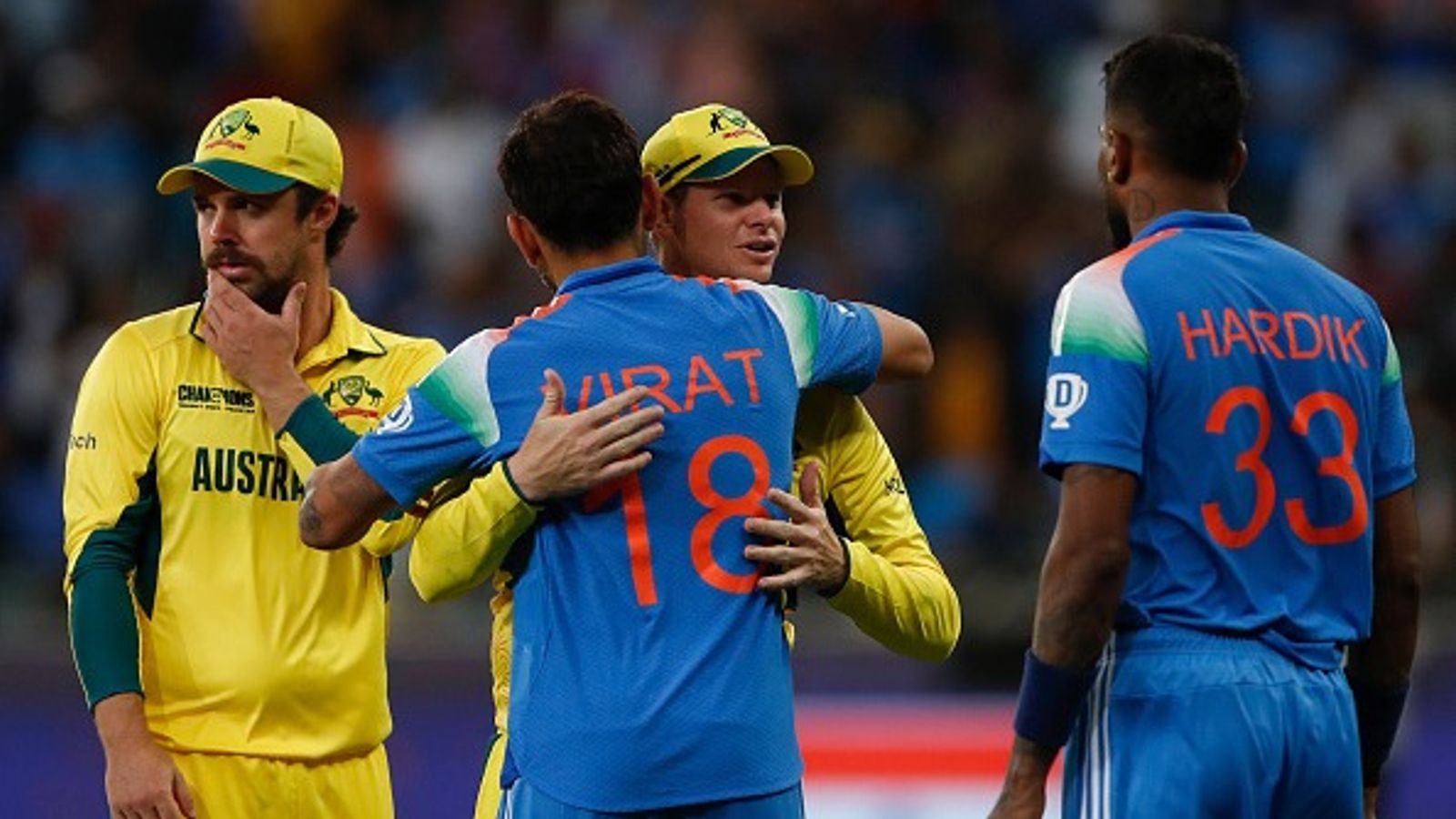 'Super proud to have been part...': Steve Smith reacts after announcing ODI retirement following India's win against Australia Steve Smith hugging Virat Kohli after India's win