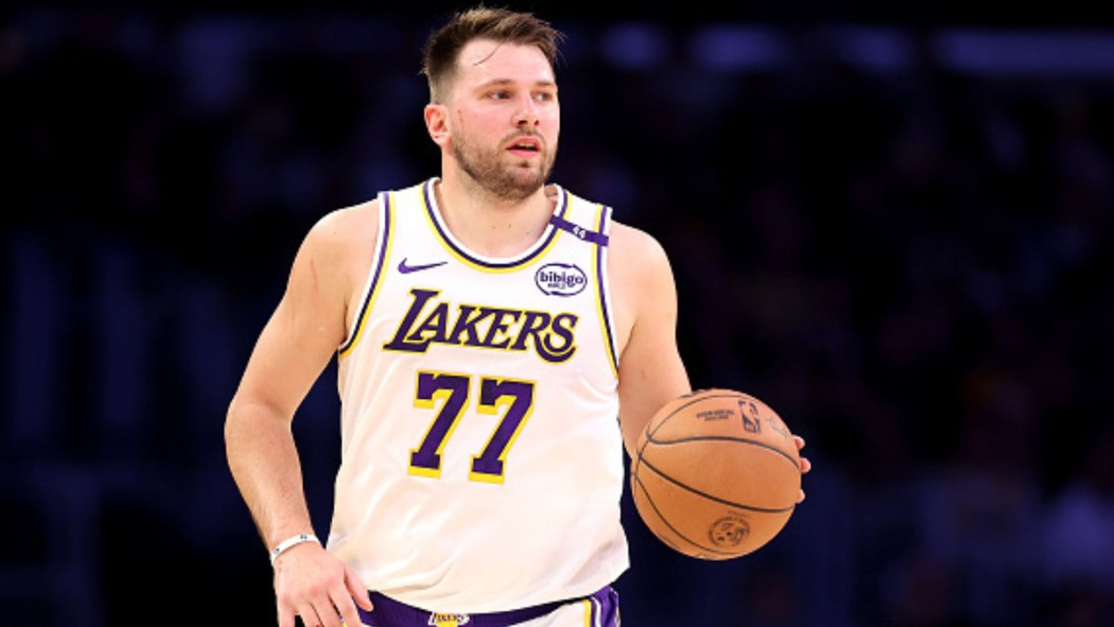Luka Doncic joins likes of LeBron James and Magic Johnson in elite Lakers list of four during win over Pelicans Luka Doncic in the frame