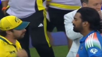 Watch: KL Rahul, Travis Head engage in tense chat after India vs Australia Champions Trophy semifinal clash, video goes viral KL Rahul, Travis Head engage in tense chat after India vs Australia Champions Trophy semifinal clash