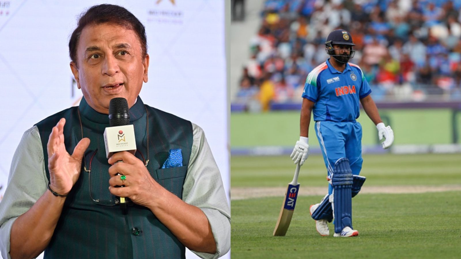 'He also needs to give it some thought...': Sunil Gavaskar questions Rohit Sharma's batting approach ahead of Champions Trophy 2025 final Sunil Gavaskar and Rohit Sharma