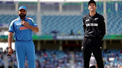 ICC announces match officials for Champions Trophy final, umpire who was part of India's heartbreaking loss in ODI WC 2023 final to officiate in the match India captain Rohit Sharma (L) and New Zealand skipper Mitchell Santner in frame