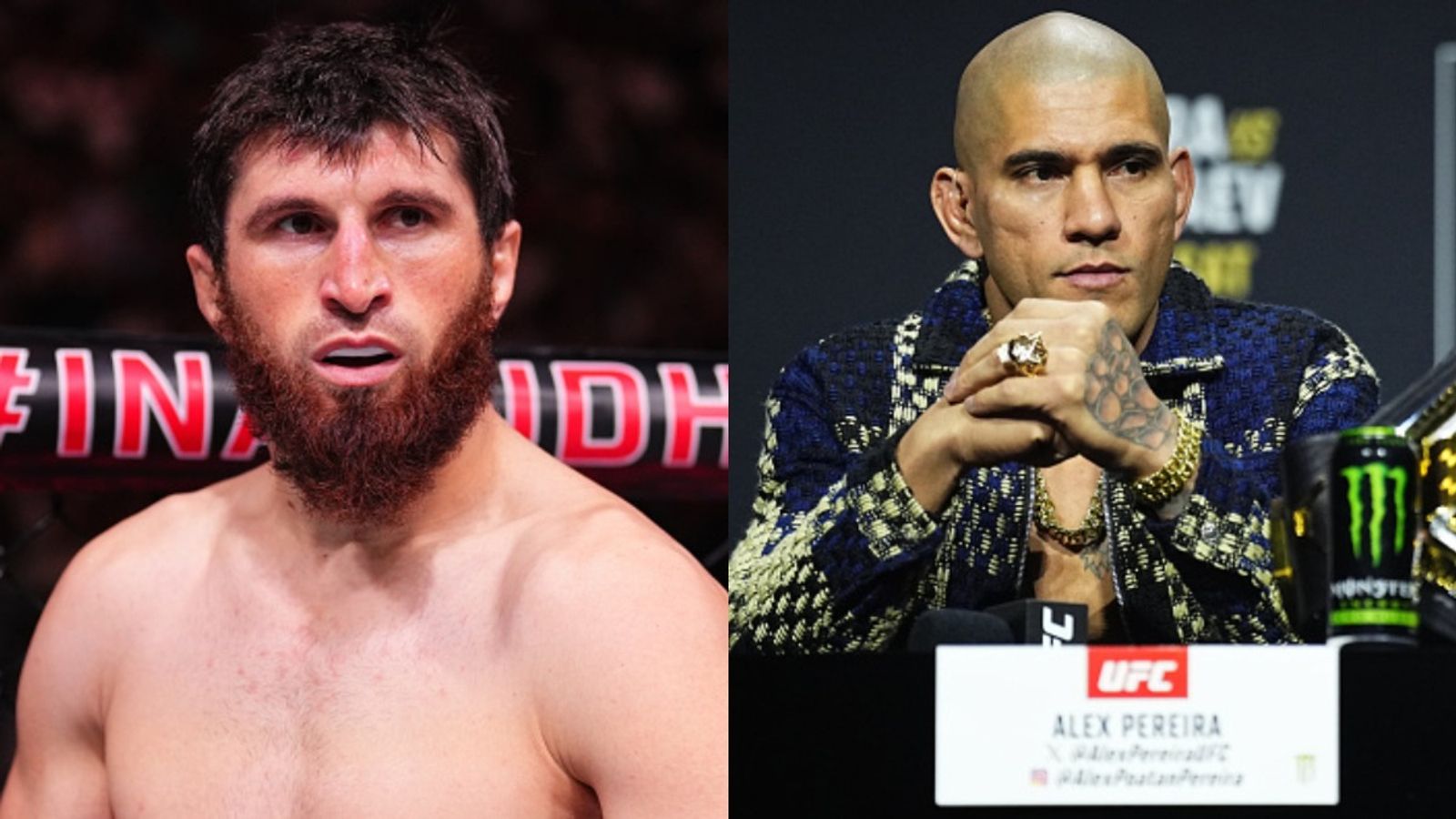 Magomed Ankalaev drops bombshell Ramadan claim ahead of high-stakes showdown with Alex Pereira Magomed Ankalaev and Alex Pereira in the frame (via Getty)